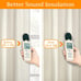 100% Blackout Natural Linen Curtains, 63 Inches Linen Textured 2 Panels