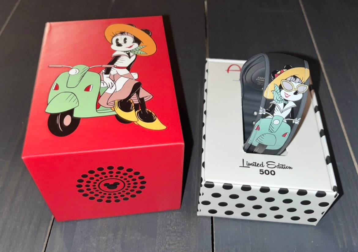 Disney World Parks Minnie Italy Epcot LE UNLINKED Magic Band