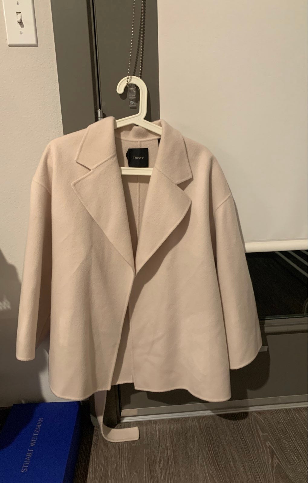 Theory cashmere wool coat