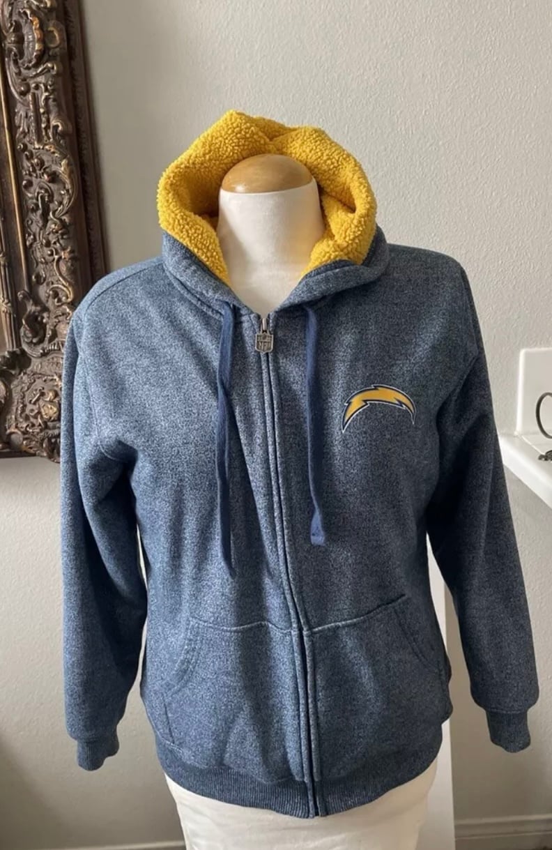 Los Angeles Charges Women’s Zip Up Feece Jacket Fleece M