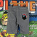 Y2K Bape Pirate Pinstripe Jean Shorts Size 34”