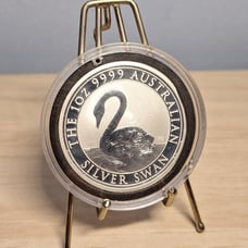 Low Mintage 2021 Australia 1 Silver Swan 1 Oz 9999 Fine Silver! High Grade UNC!