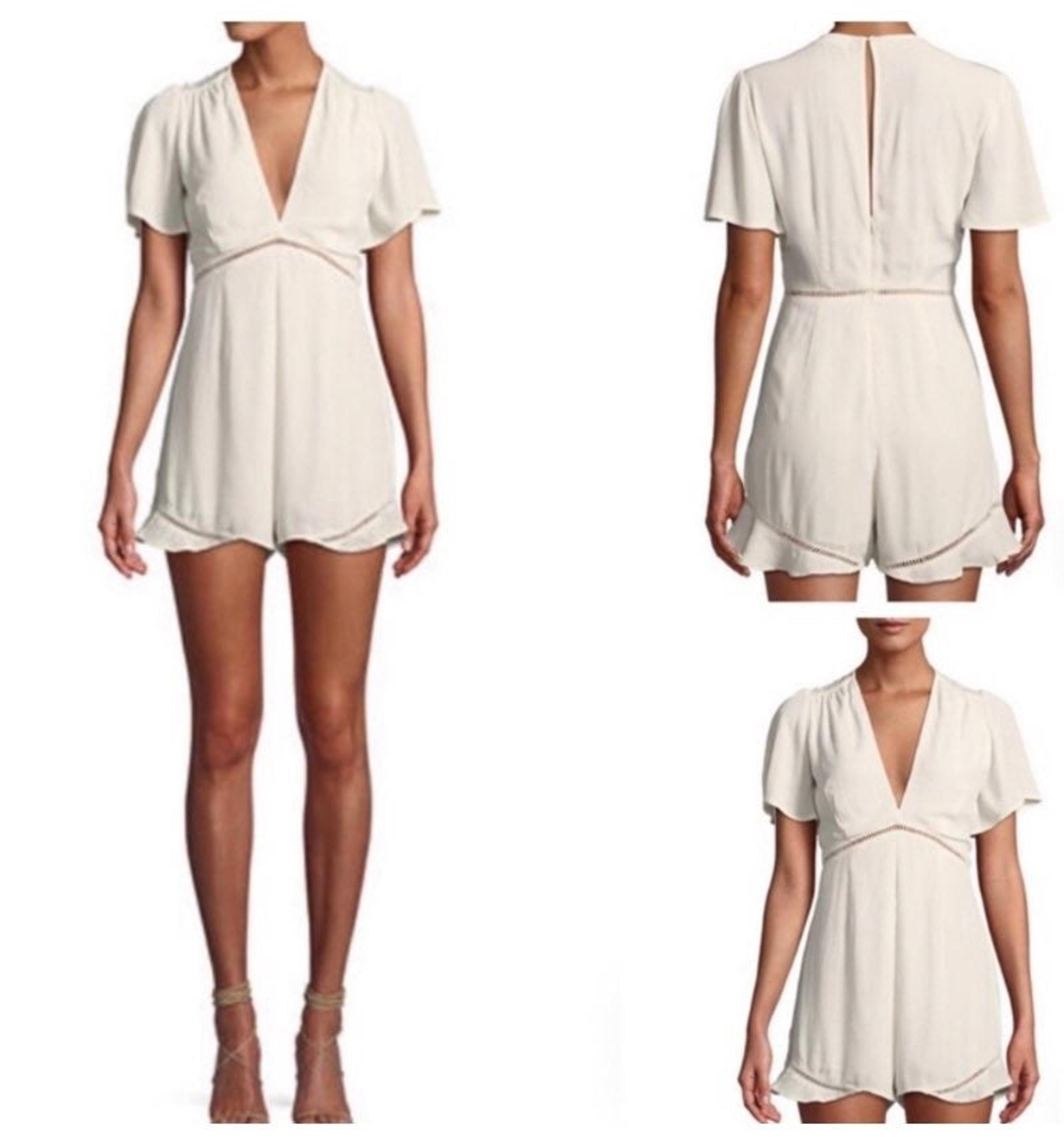 Short Sleeve Blush Romper
