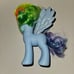 MLP My Little Pony Rainbow Dash Fashion Style Power Dress Up Roller Skates READ