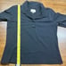 Tuckernuck Women’s Size M Black Adler Interlock Polo