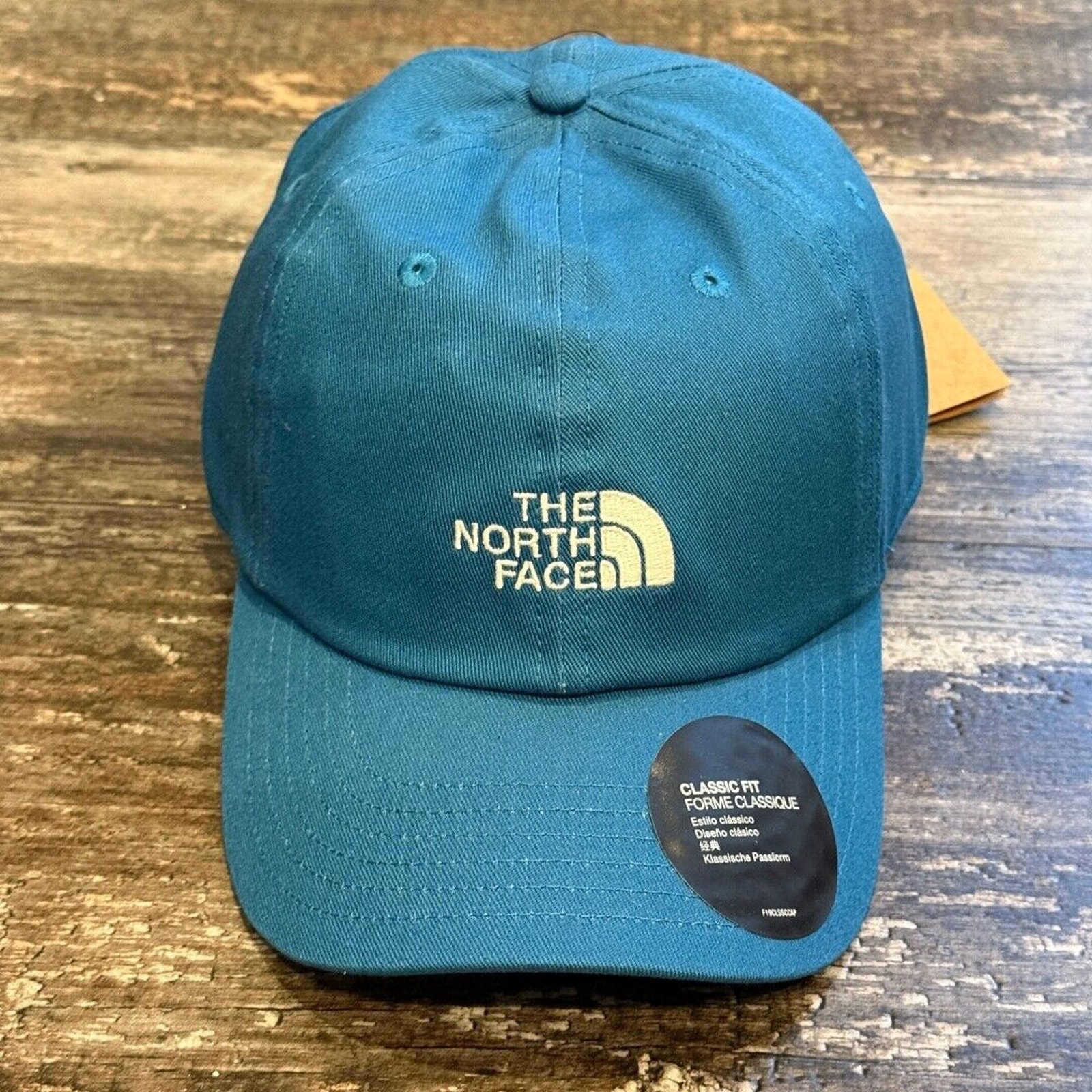 The North Face Banff Blue Backyard Ball Cap Adjustable Strap Classic Fit NWT