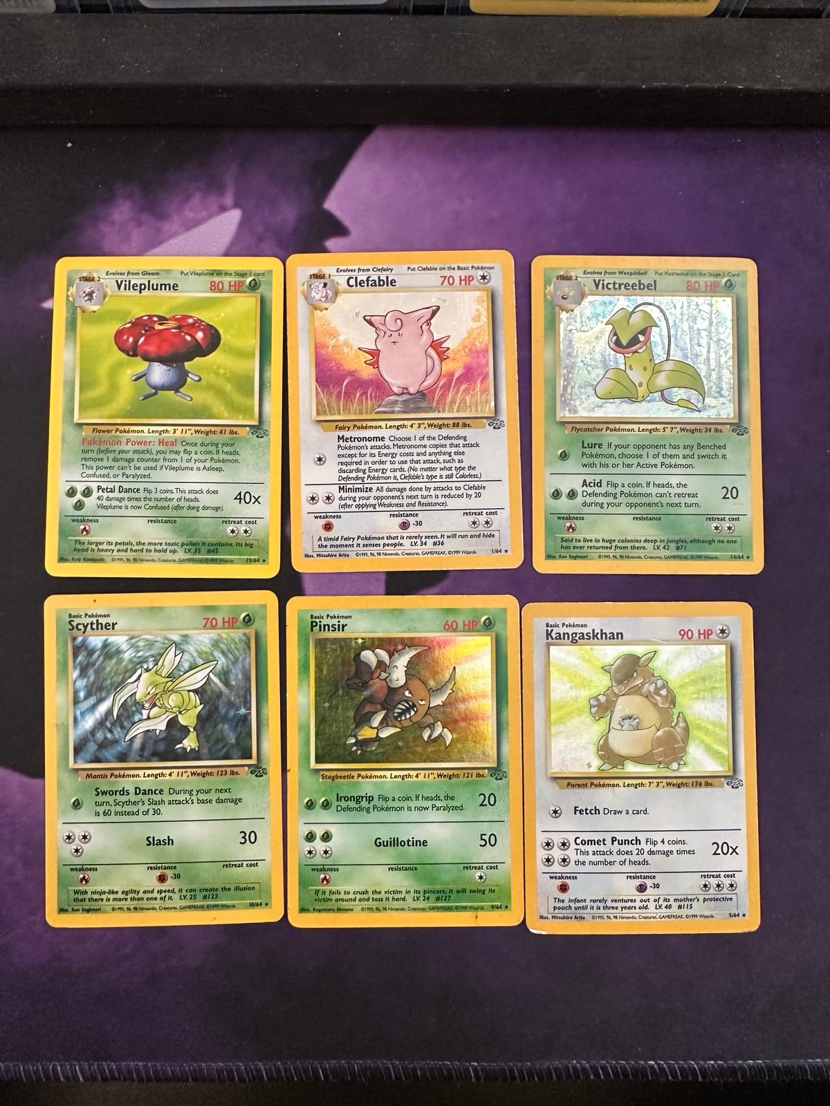 Pokémon Jungle Holo Lot