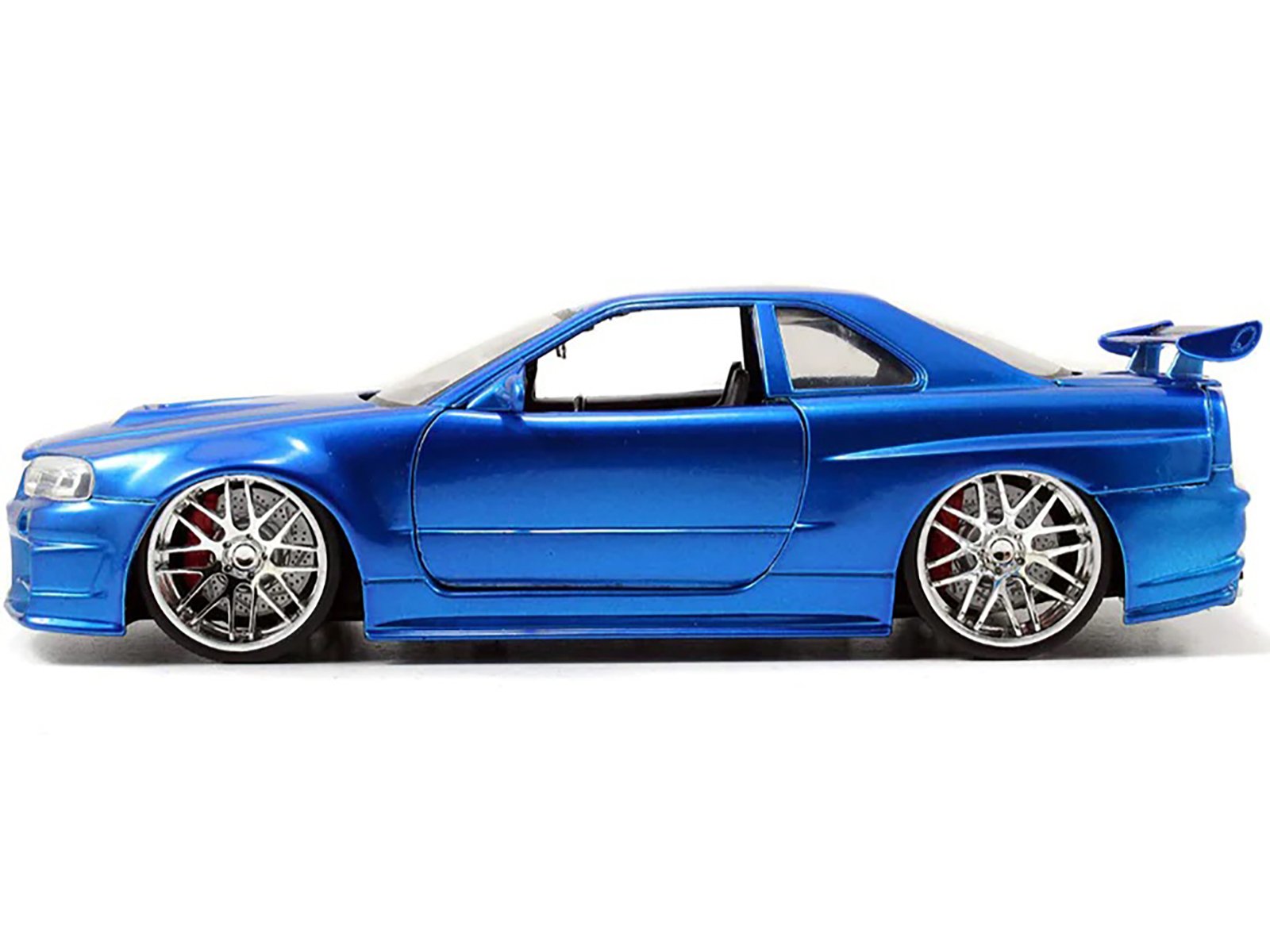 Brian's Nissan GTR Skyline R34 RHD (Right Hand Drive) Blue Fast & Furious Movi