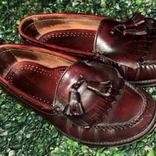 G.H. BASS Weejuns Leather Tasselled Loafers men’s size 8.5