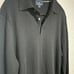 Brooks Brothers Black Long Sleeve Knit Polo Shirt Size L Black