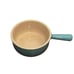 Le Creuset Turquoise Blue Ceramic Enameled Handled French Onion Soup Bowl