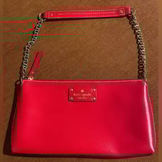 Kate Spade Red Leather Handbag