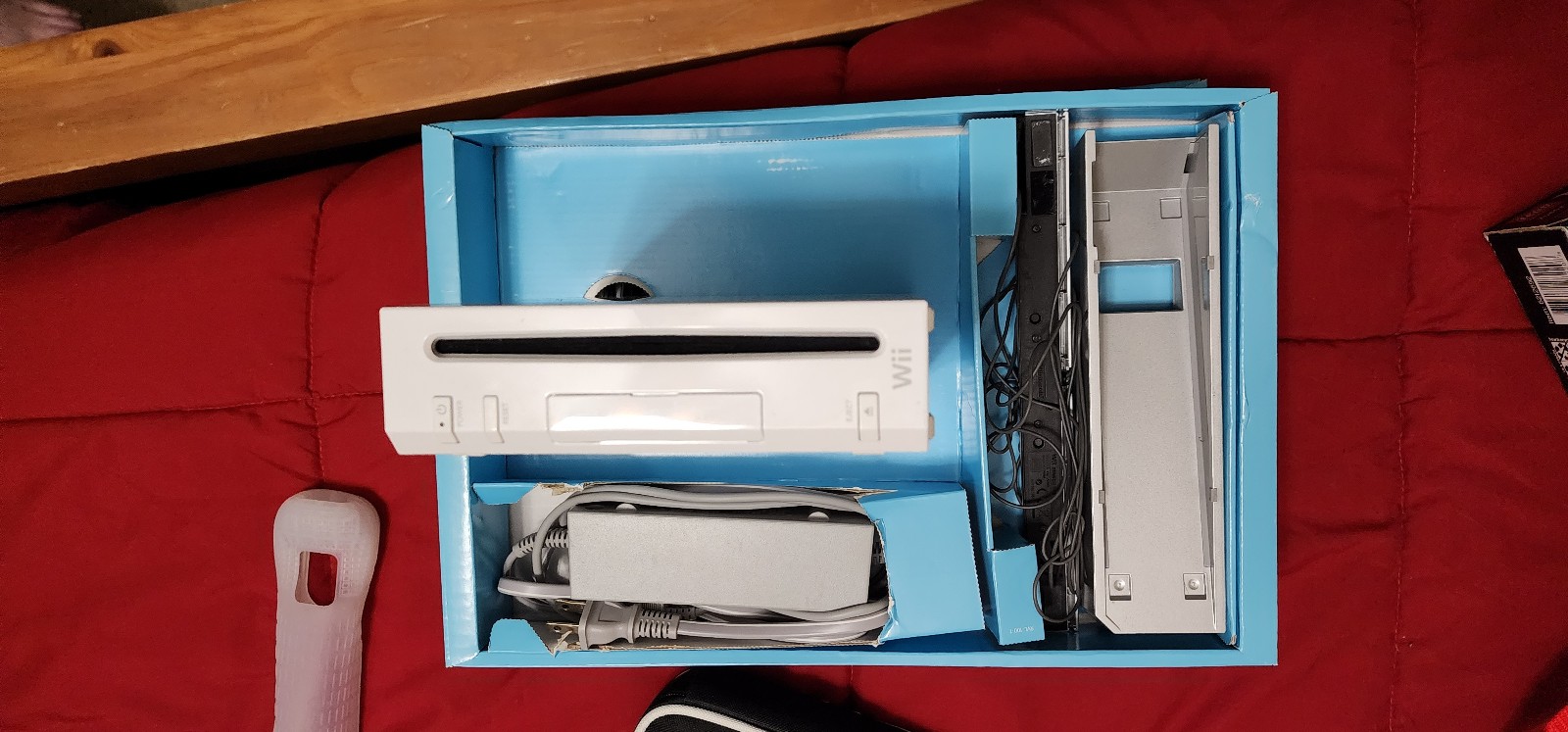 Nintendo wii console and accessories
