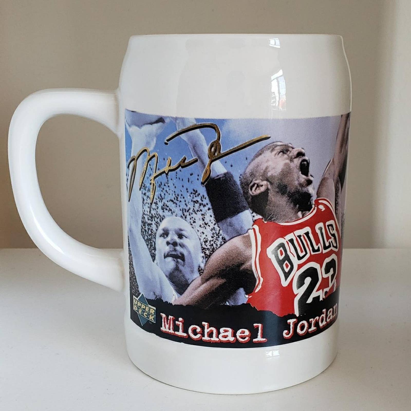 Vintage large michael jordan mug