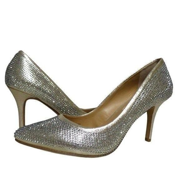 89.00 INC International Concepts Zitah Embellished Pointed Toe Pumps, 6M