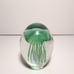 Dynasty Gallery Handcrafted Jellyfish Glass Paperweight Display Glow In the Dark