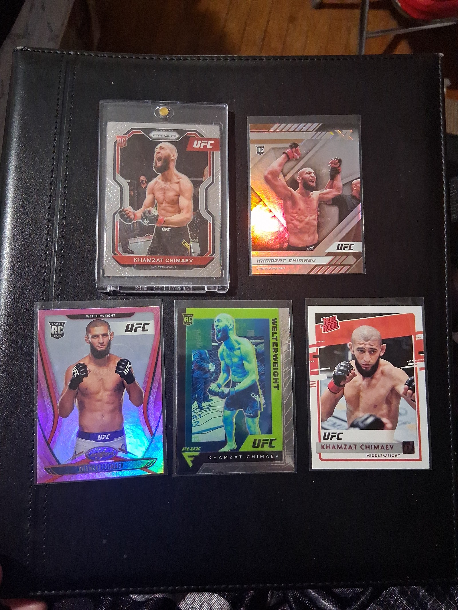 Khamzat Chimaev Rookie lot of 5