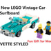 New LEGO Chevy CORVETTLE Car Kit LEATHER Jacket Mom Dad Figures Inc. Build