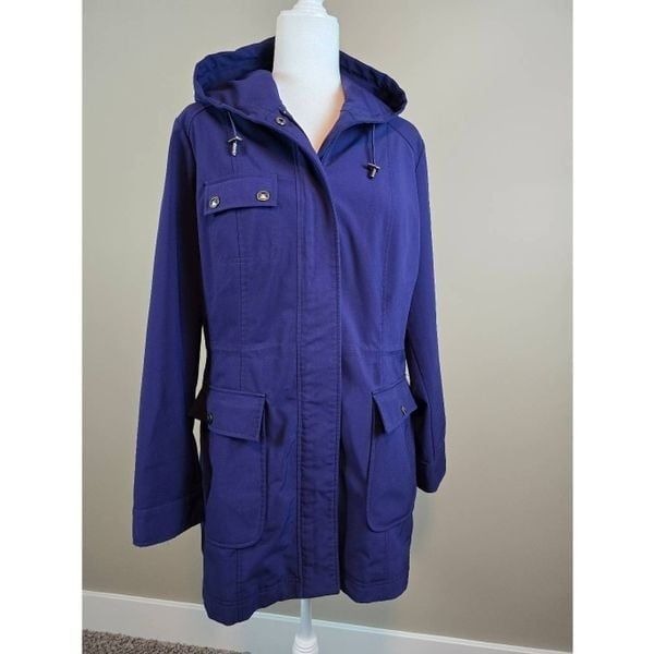 Kristen blake hooded rain jacket clearance