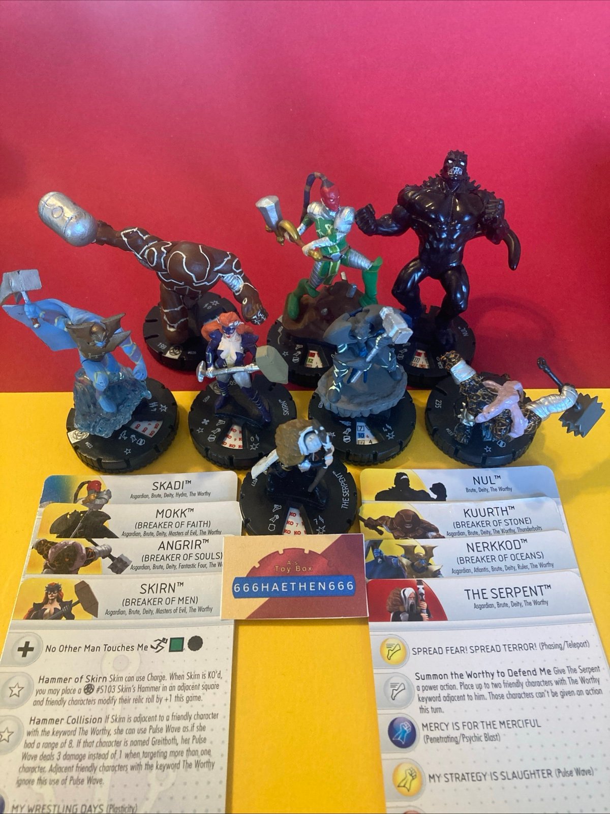 Heroclix - The Worthy Lot