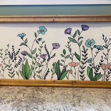 Wildflower Canvas Painting