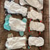 Cloth diapers lot of 8 simplex, smart bottoms, blueberry