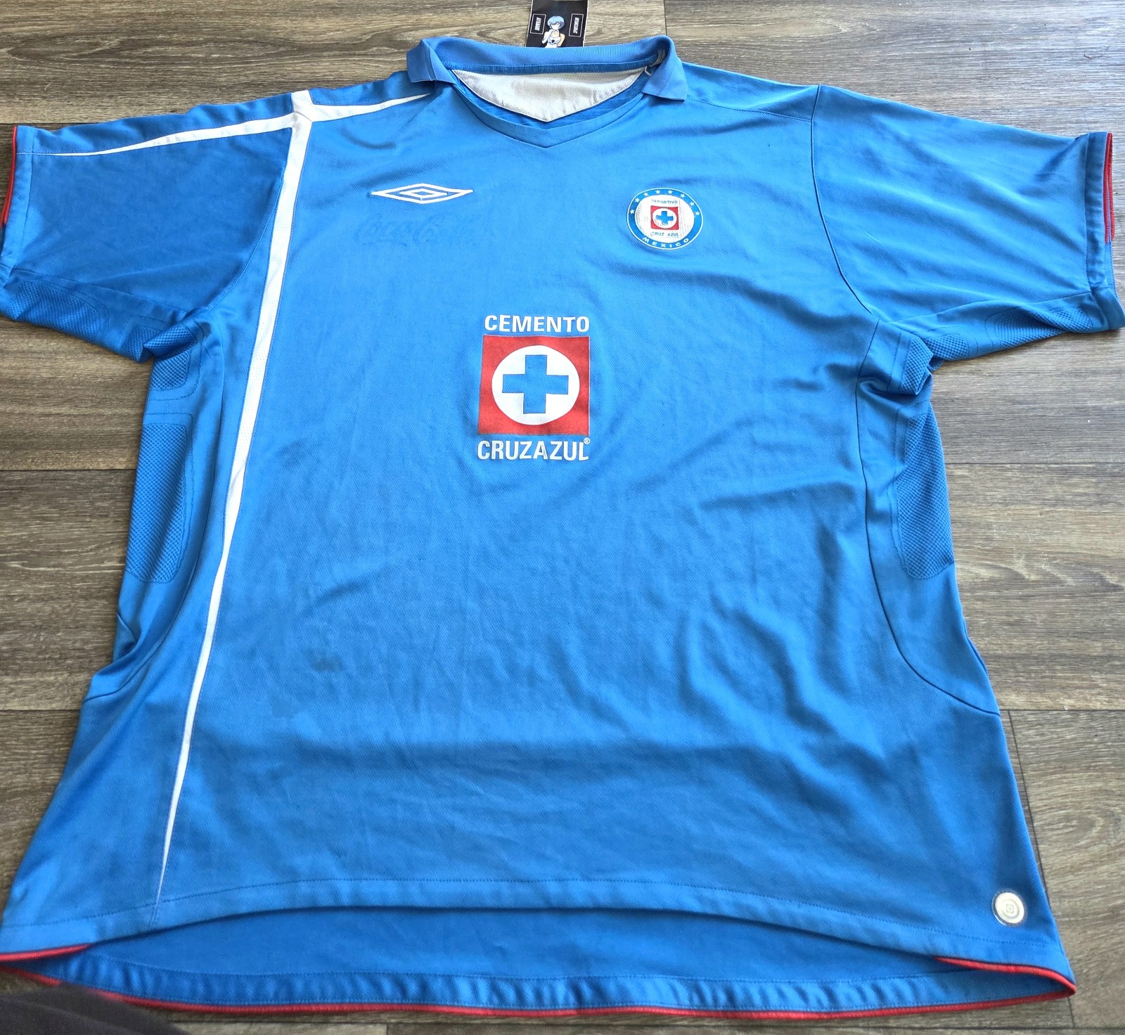 Umbro Cruz Azul 06/07 Home Futbol Soccer Jersey Mens Size XL