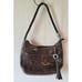 Brighton leather bag purse designer brown heart tassel