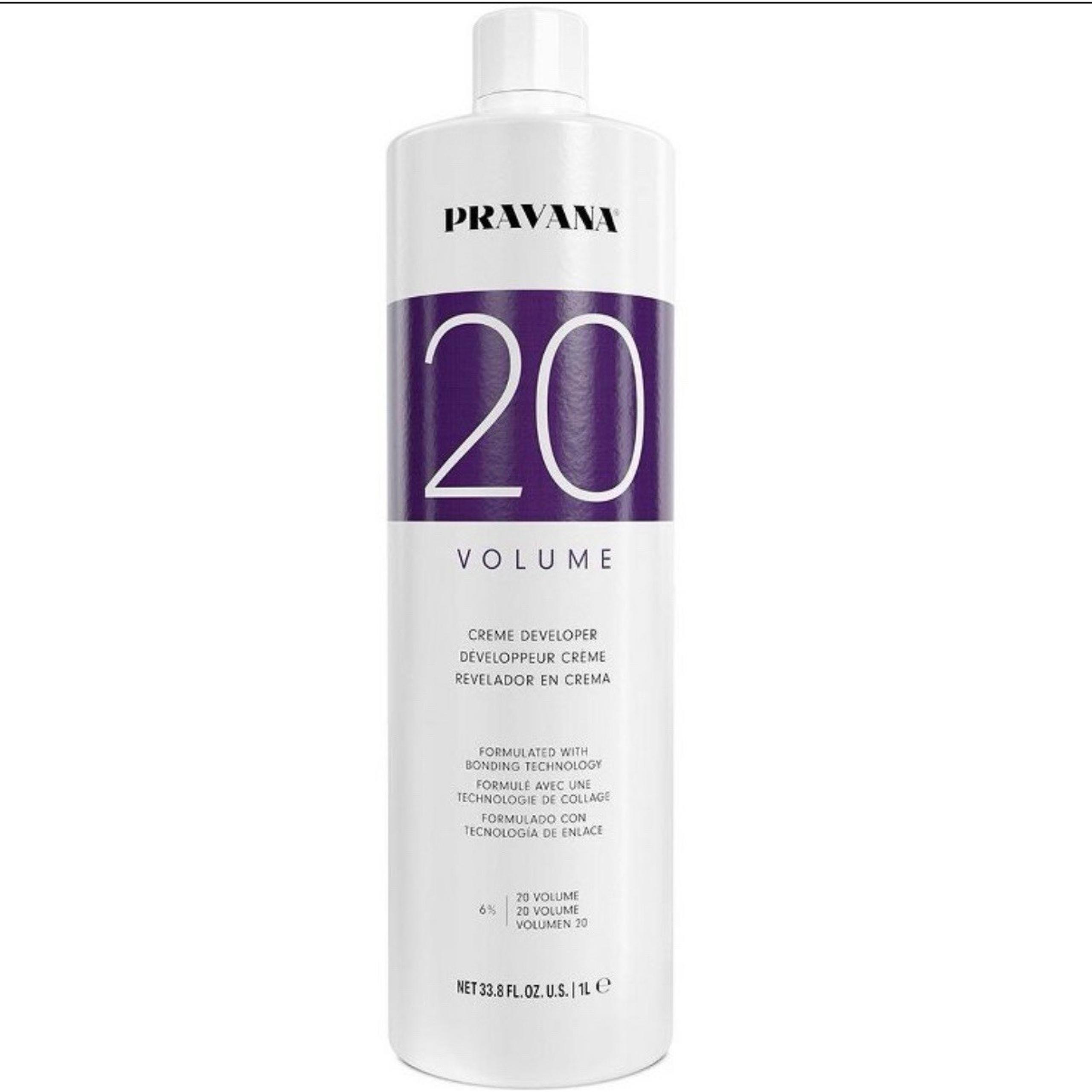 Pravana Creme Developer 20 Volume - 33.8 oz new Sealed