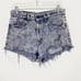 Vintage Levi's Acid Wash Distressed Denim Shorts