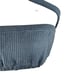 R WeWoreWhat Women's Storm Blue Wide Rib Stretch Tie Halter Bra Top NWT Size S