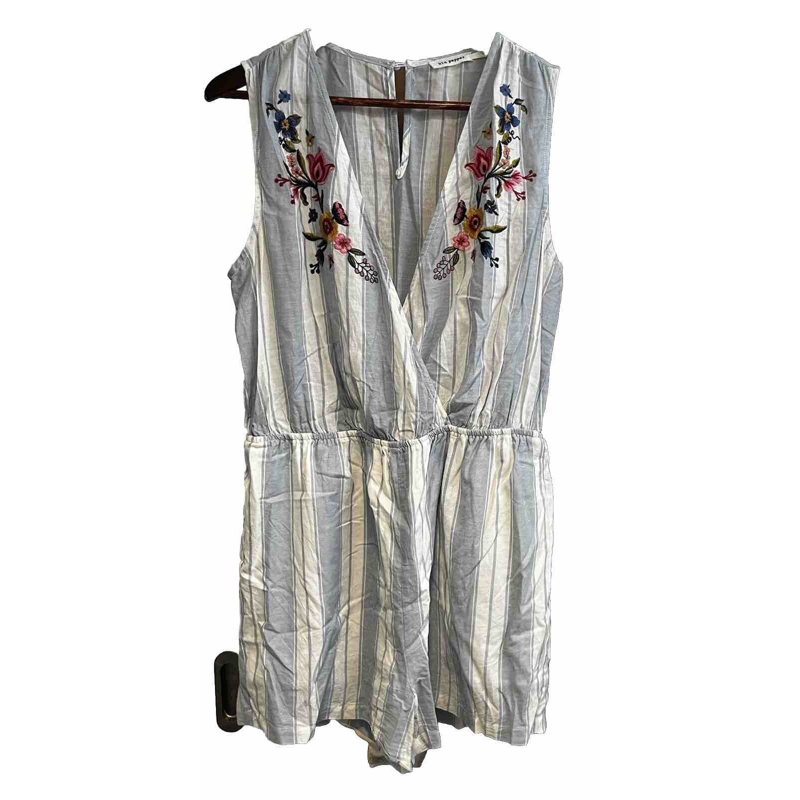 Blu Pepper Floral Jumpsuits Rompers Mercari