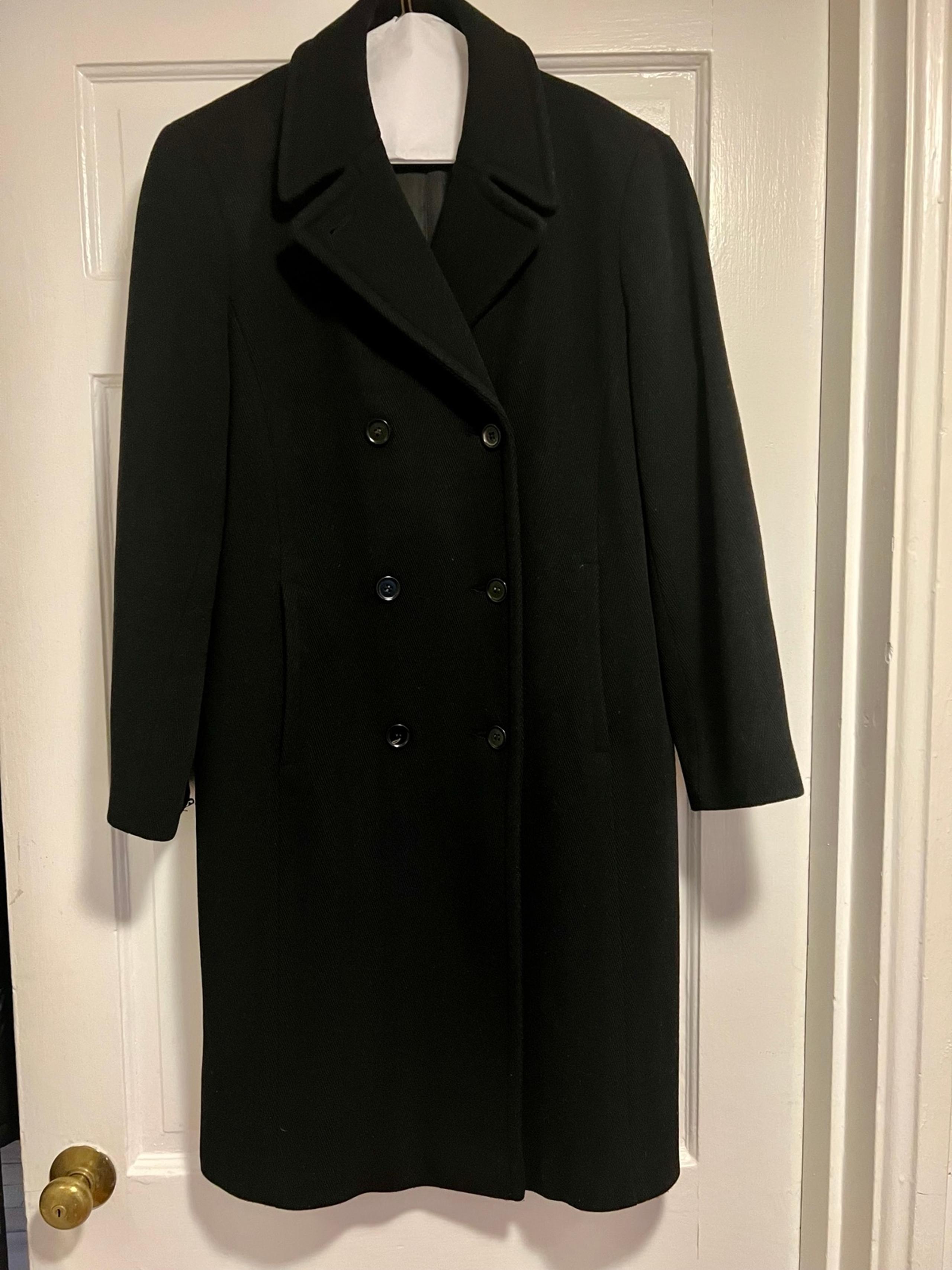 Vintage Women’s (unisex) Brooks Brothers Brushed Wool Twill Peacoat size 6