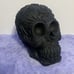Approximately 14x10x11 New Large Black Calaveras Skull