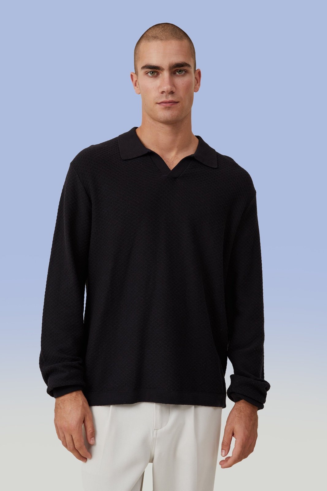 Cotton On/ Flash Sale/ NEW/ Portland Long Sleeve Shirt black Size L Men's