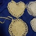 VINTAGE ONE DOZEN ASSORTED 4 SCENTED CROCHET SATCHELS WEDDING FAVORS B&B DECOR
