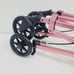 Able Life Space Saver Rollator Lightweight Fold Mobility Walker For Senior