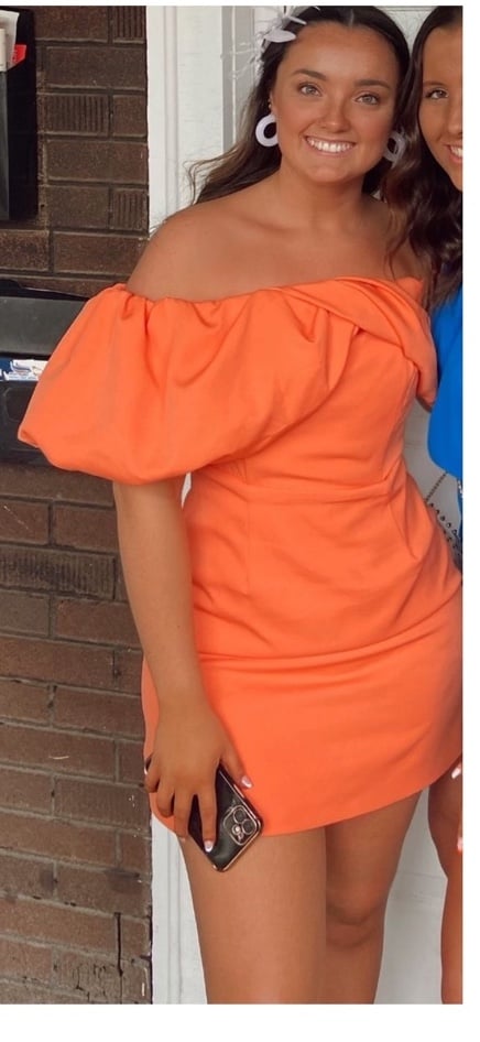 DO+BE Orange Mini Dress