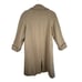 Mackintosh Vintage Tan Herringbone Button Front Trench Wool Pea Coat Size 6 P
