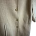 Mackintosh Vintage Tan Herringbone Button Front Trench Wool Pea Coat Size 6 P