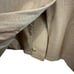Mackintosh Vintage Tan Herringbone Button Front Trench Wool Pea Coat Size 6 P