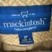 Mackintosh Vintage Tan Herringbone Button Front Trench Wool Pea Coat Size 6 P