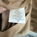 Mackintosh Vintage Tan Herringbone Button Front Trench Wool Pea Coat Size 6 P