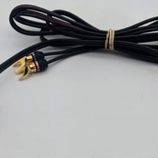 Monster Cable Banana-Spade 24k Gold Contact w/ GearIT 14AWG 90” LONG