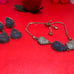 Bracelet and earrings