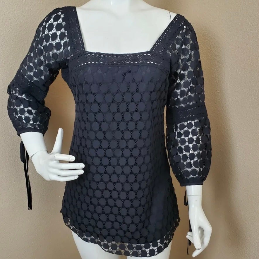 SOLITAIRE By RAVI KHOSLA Lace Tunic