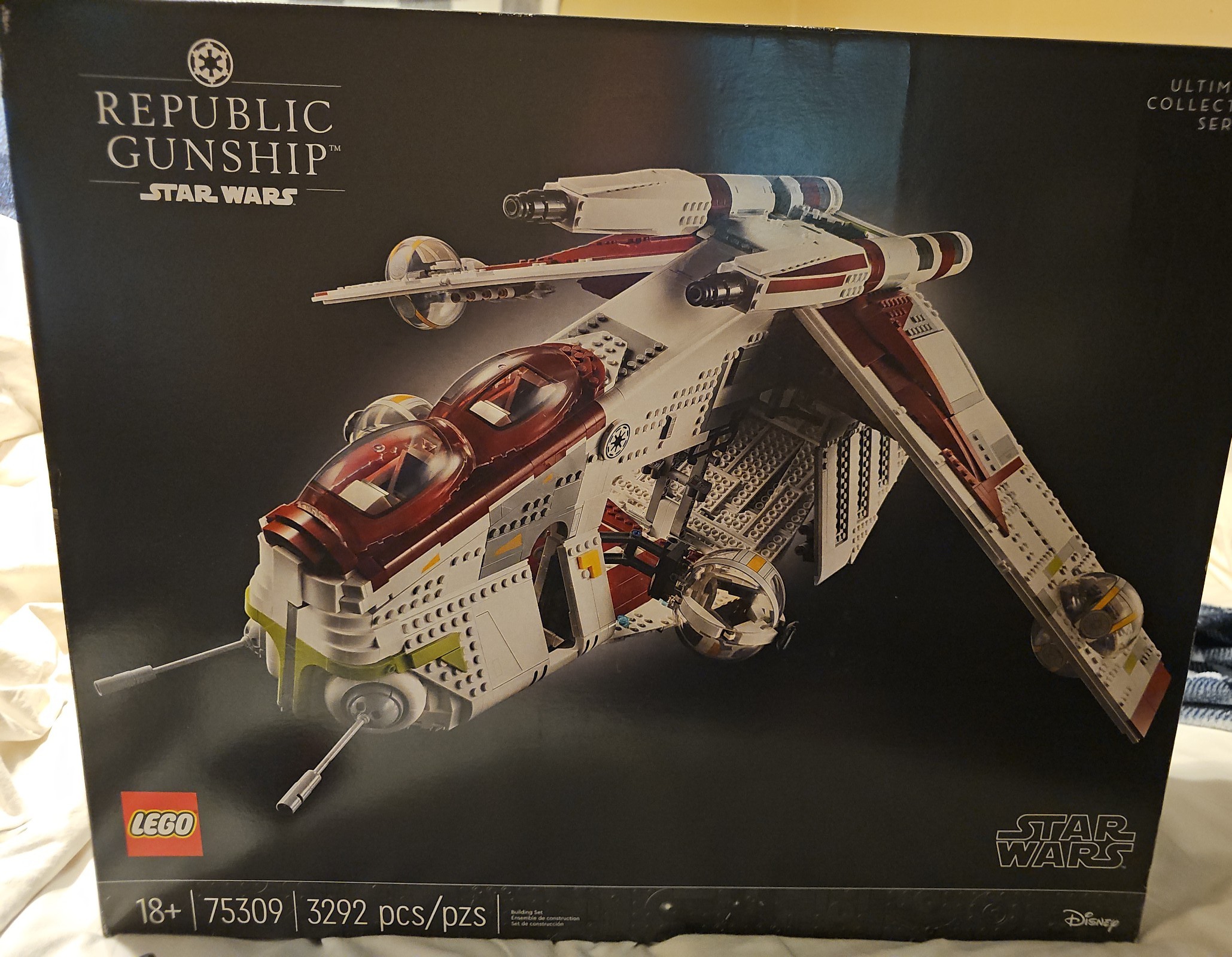 LEGO UCS Republic Gunship 75309 *Factory sealed* Imperial Logo Misprint