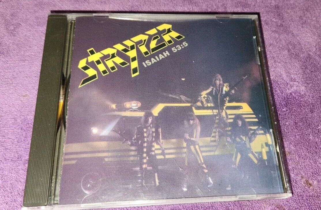 STRYPER hair metal cd SOLDIERS UNDER COMMAND enigma manufactured in japan