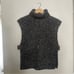 Isabel Marant Etoile | Megan Melange Turtleneck wool silk sweater vest Size: 36
