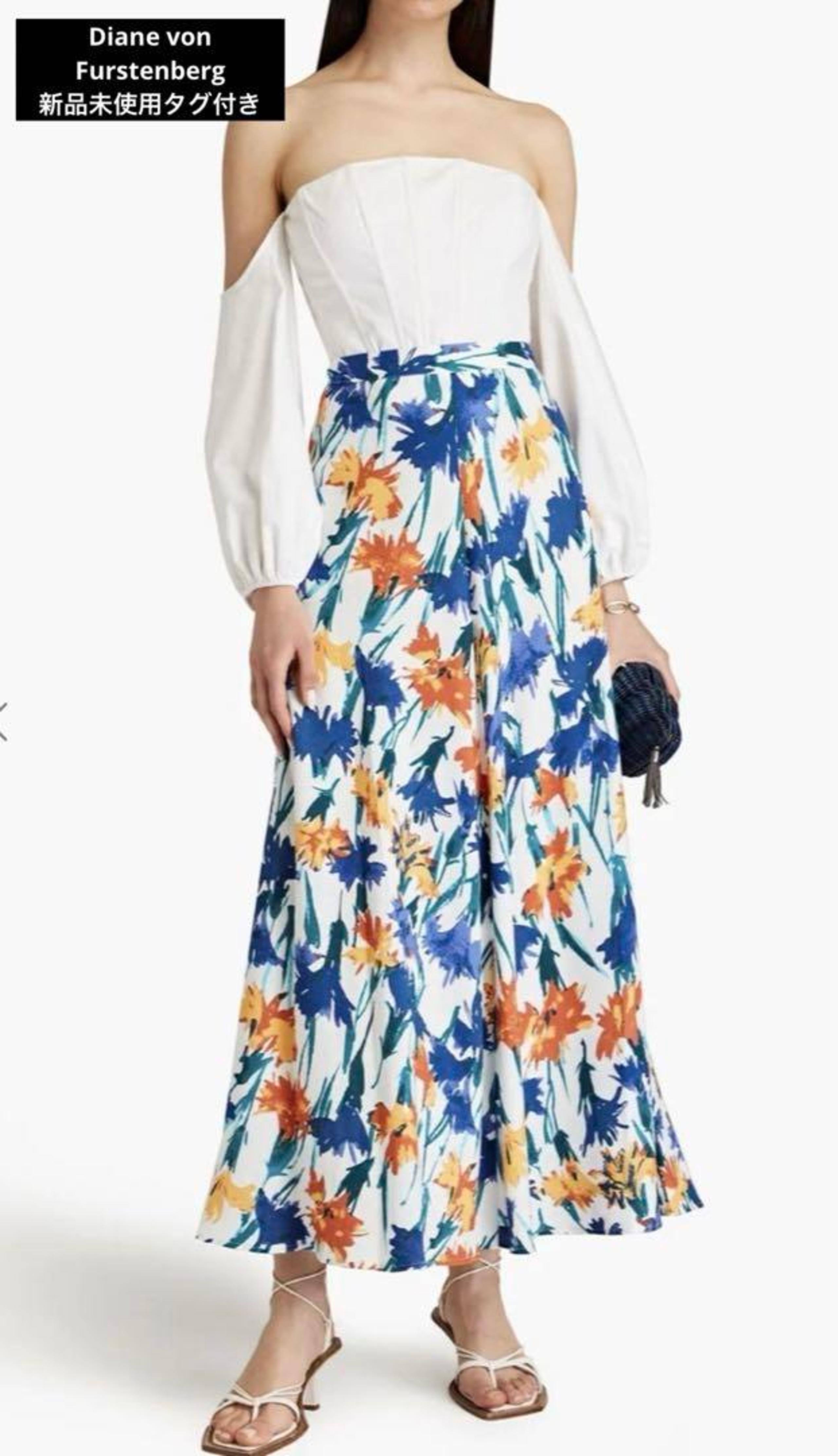 Diane von Furstenberg floral skirt